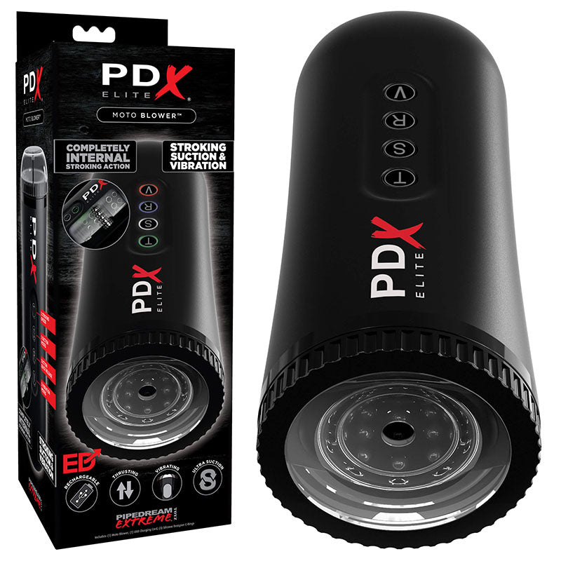 Pipedream Extreme Toyz Elite Moto Blower - Club X